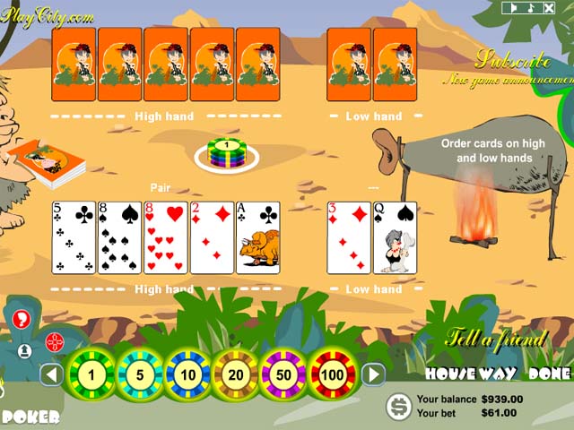 American poker hra zadarmo