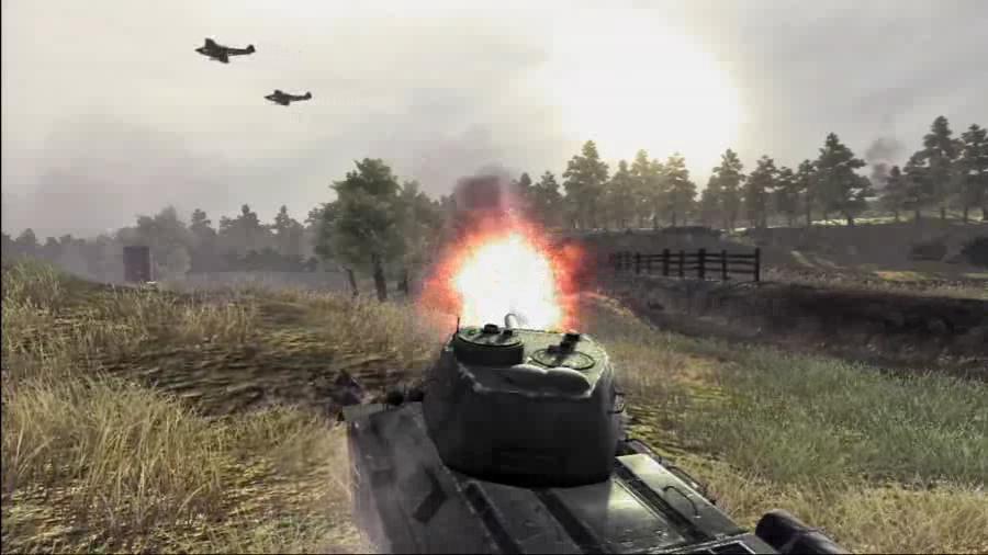 Call of Duty: World at War: Fire-destruction