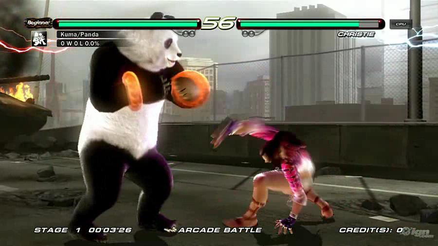 Tekken 6 - Panda gameplay