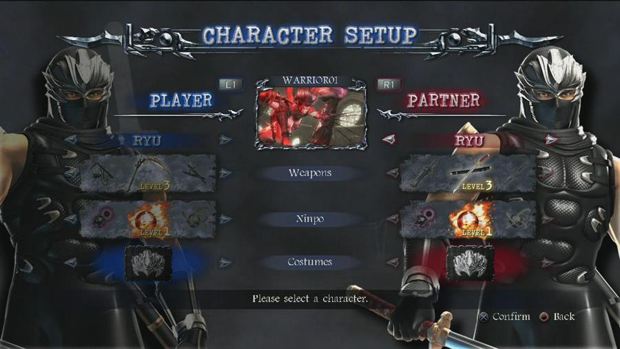 Ninja Gaiden Sigma 2 - Co-op Gameplay