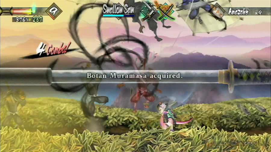 Muramasa: The Demon Blade- fights