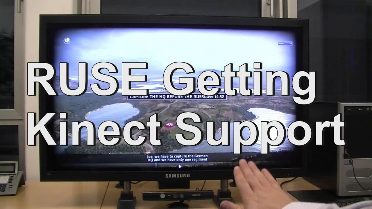 R.U.S.E.  - Getting Kinect Support