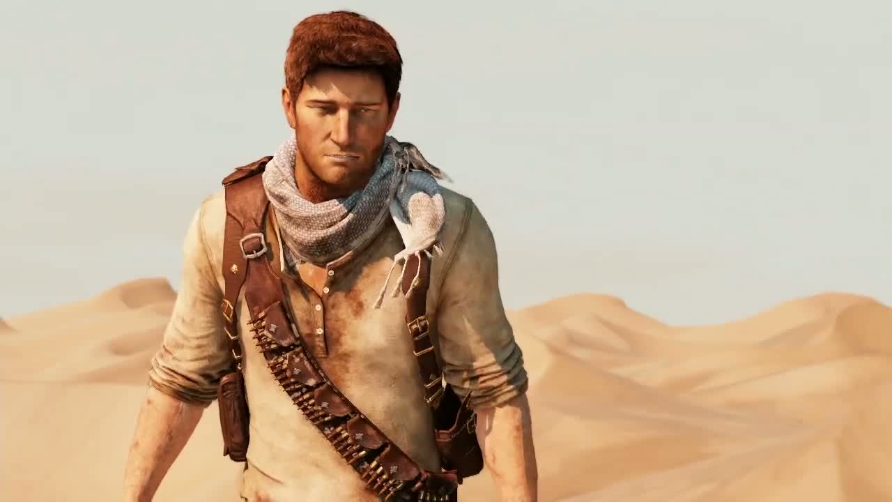 Uncharted 3 - Desert Village Gameplay