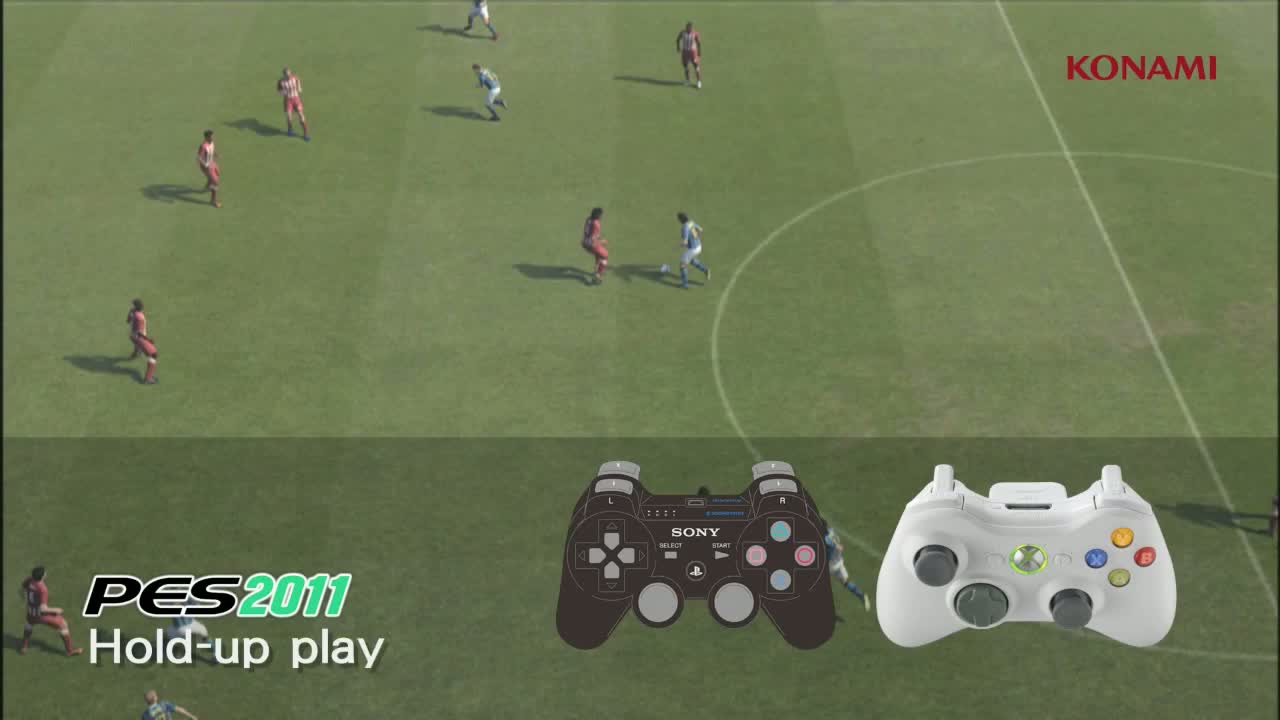 PES 2012  - Gameplay - Hold-up play