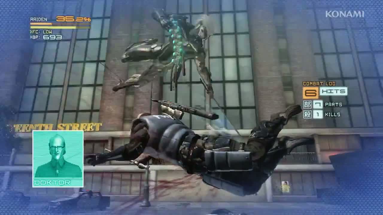Metal Gear Rising - Zandatsu Trailer