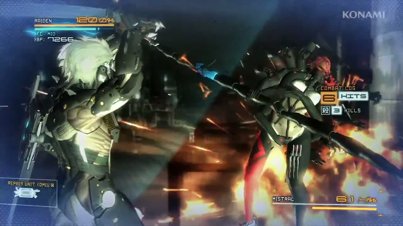 Metal Gear Rising Revengeance - boss fight