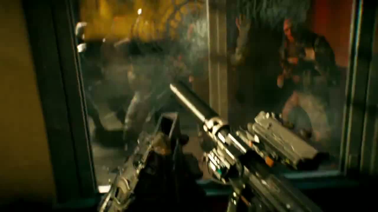 Call of Duty Advanced Warfare - zombie scene