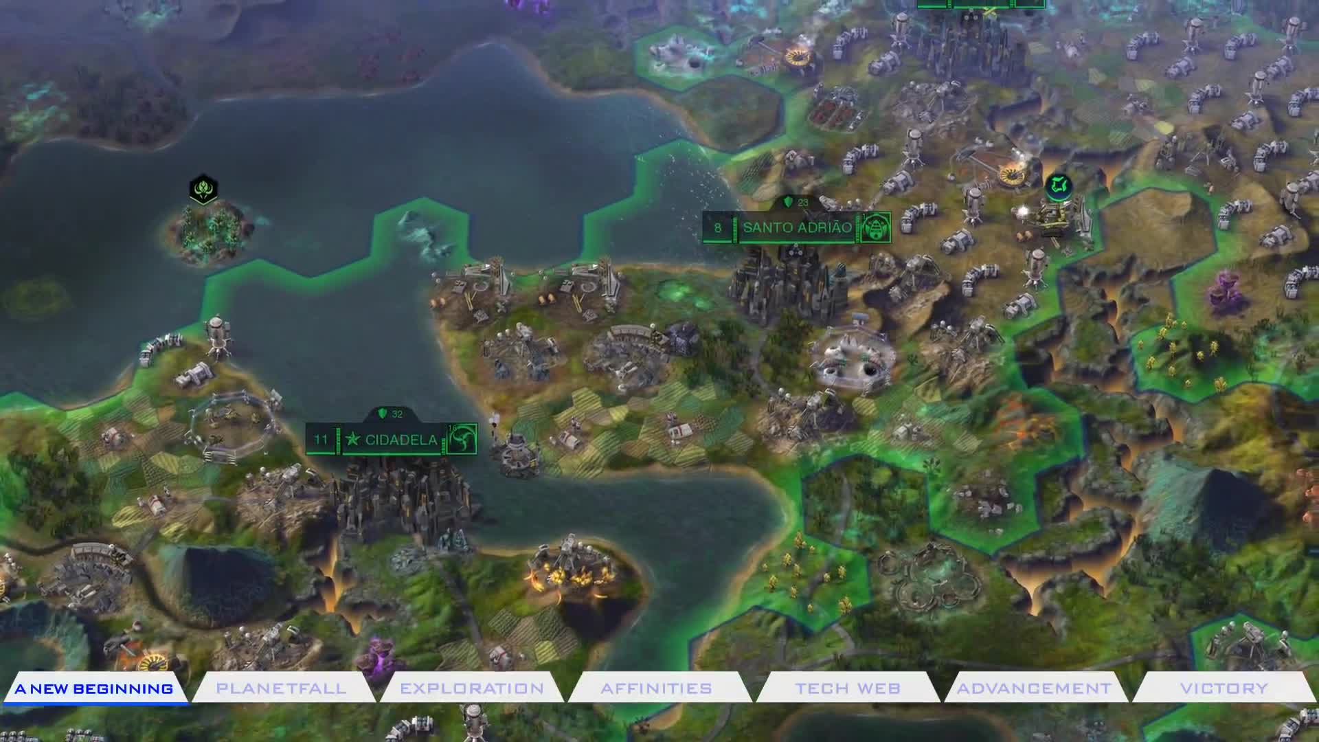 Civilization: Beyond Earth - 'Discovery' gameplay video