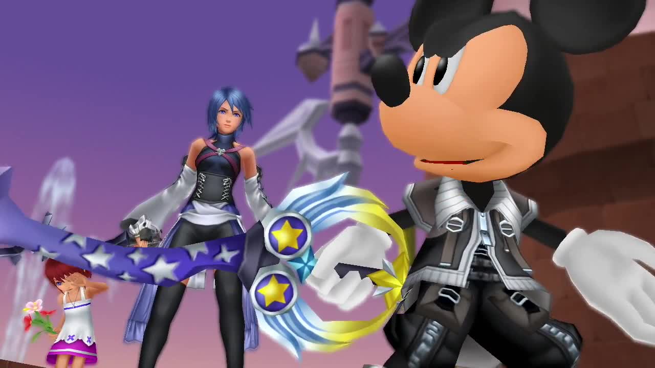 Kingdom Hearts HD 2.5 ReMIX - Disney & Final Fantasy Characters Trailer