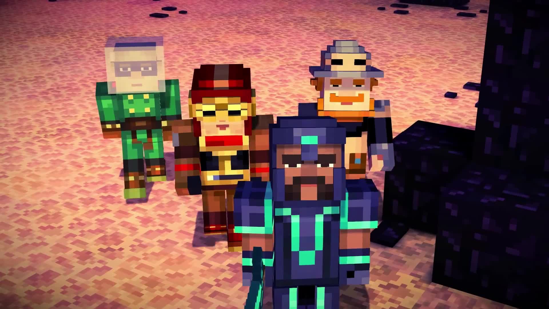 Minecraft Story Mode - Meet the cast! 