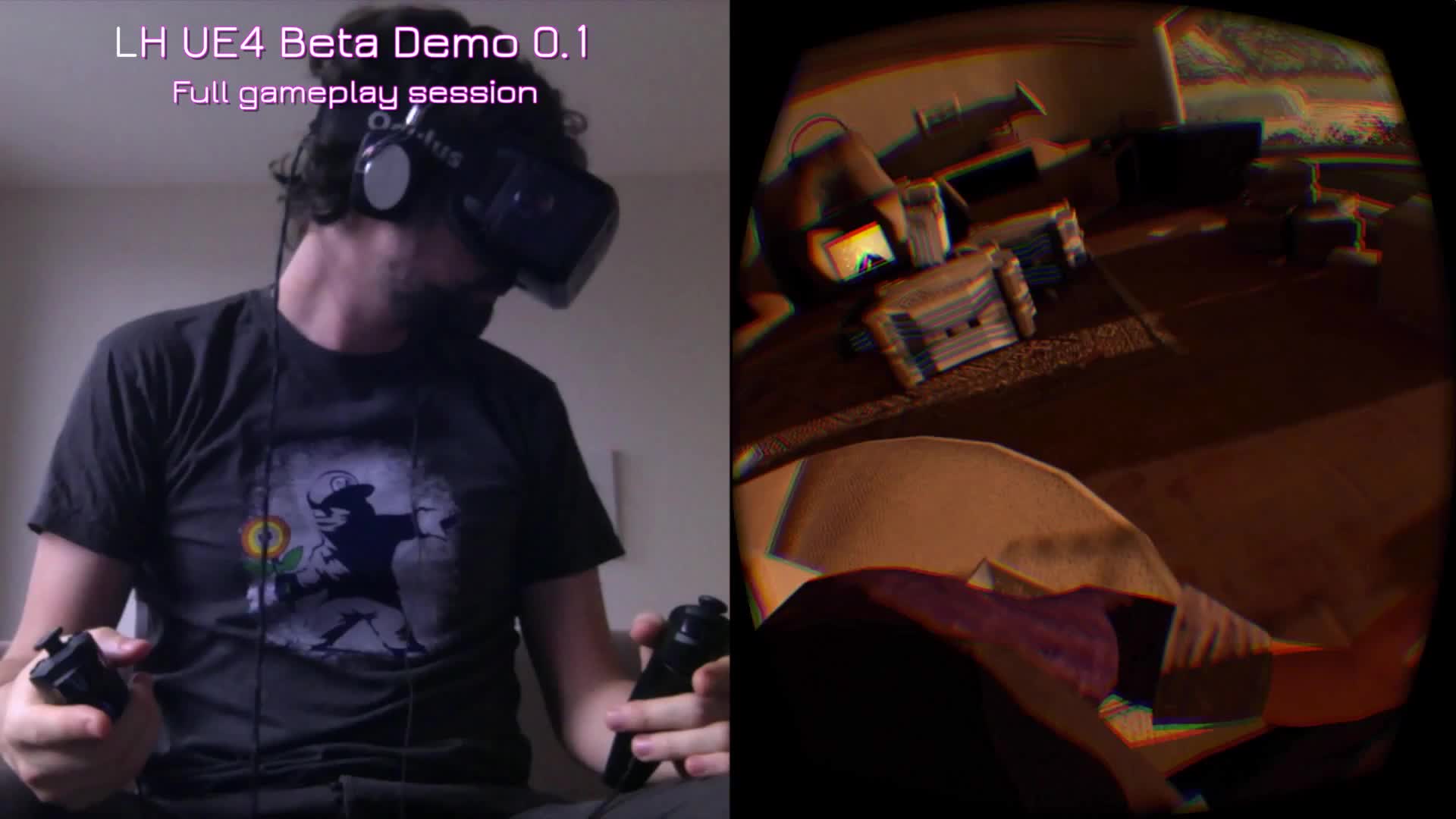 Loading human - GDC VR gameplay