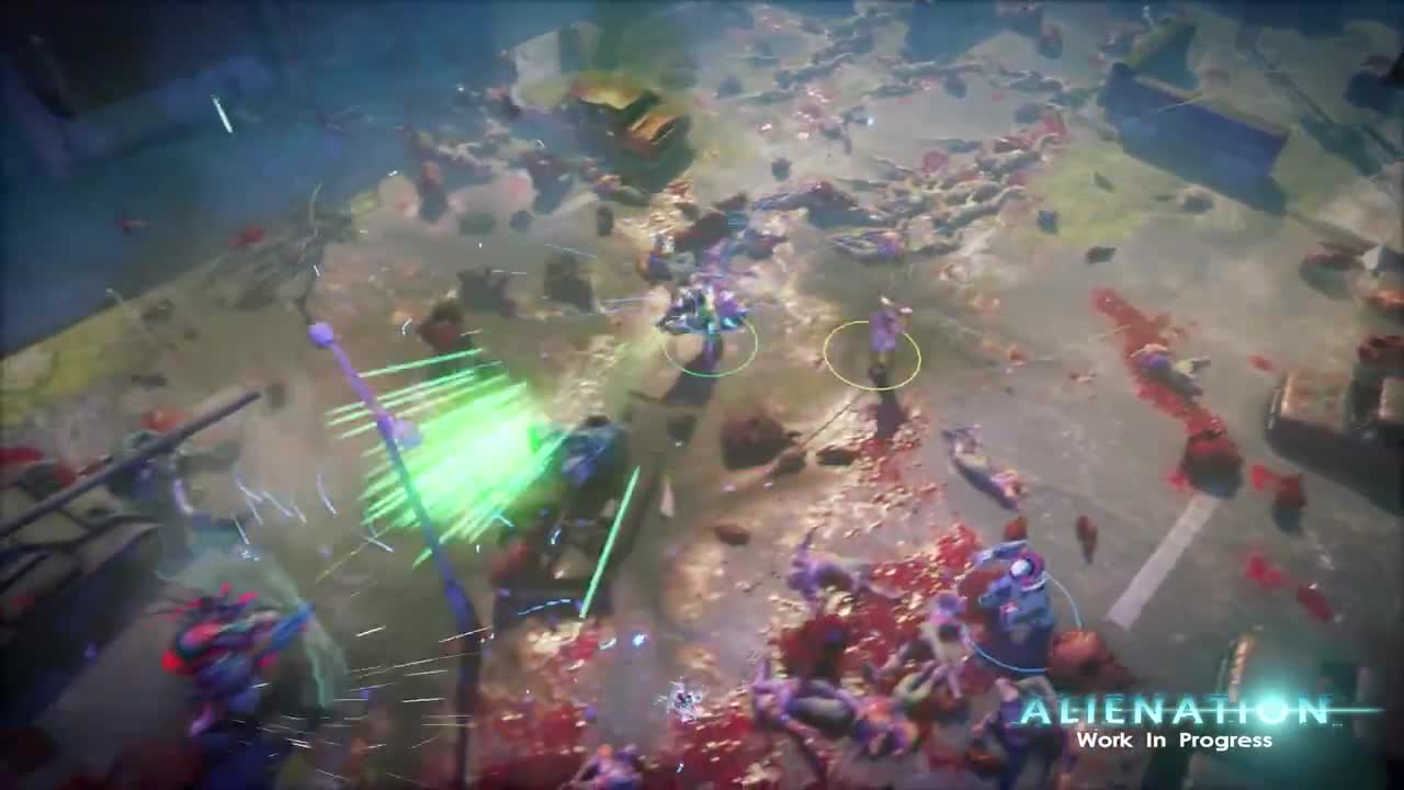 Alienation - Pre-alpha co-op gameplay