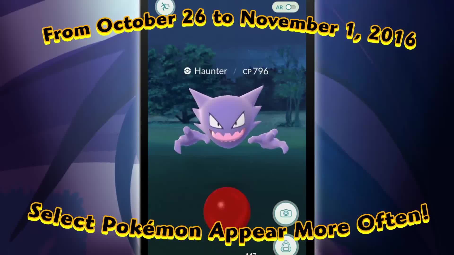 Pokemon GO - Halloween event