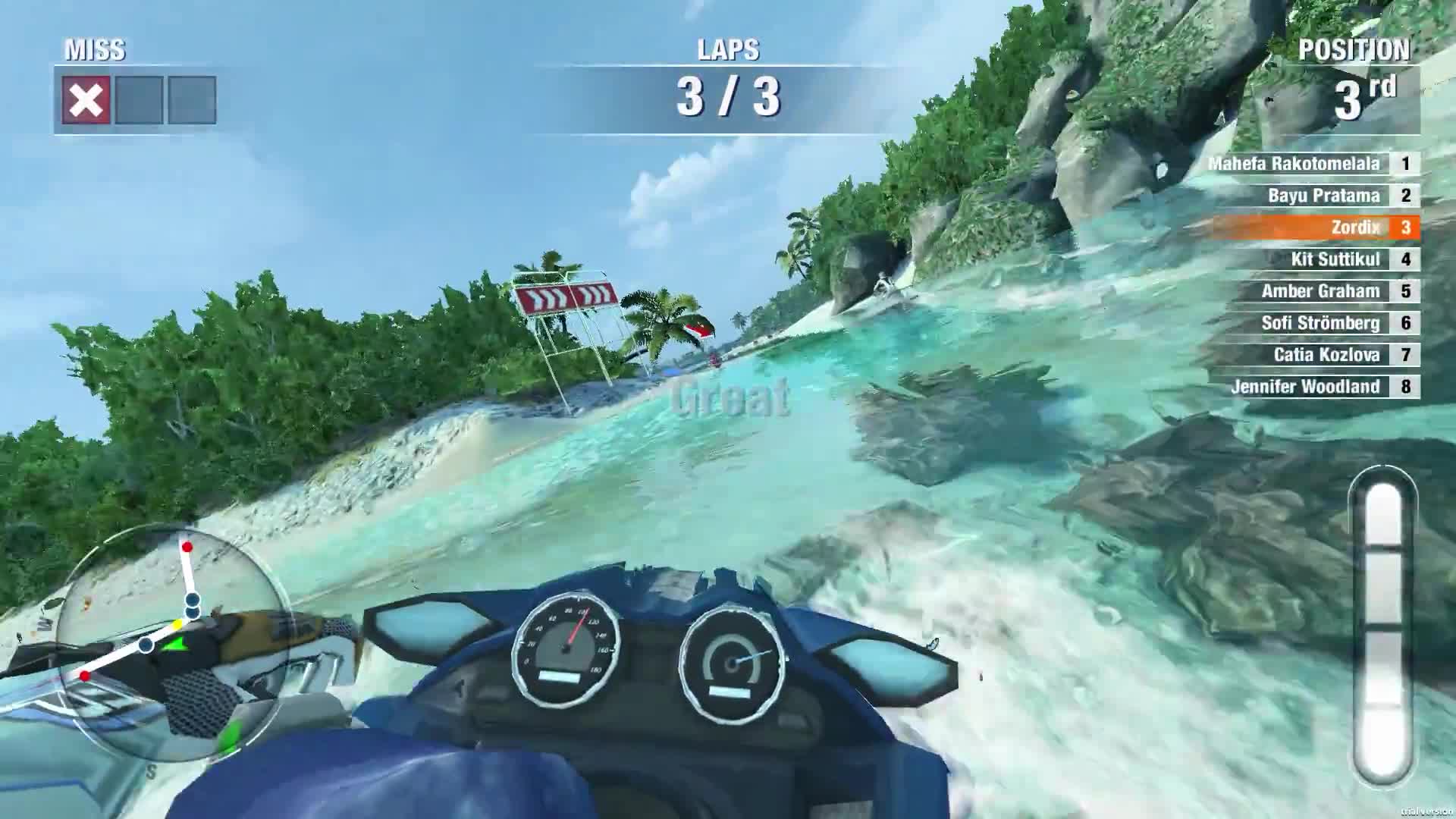 Aqua Moto Racing Utopia - GDC 2016
