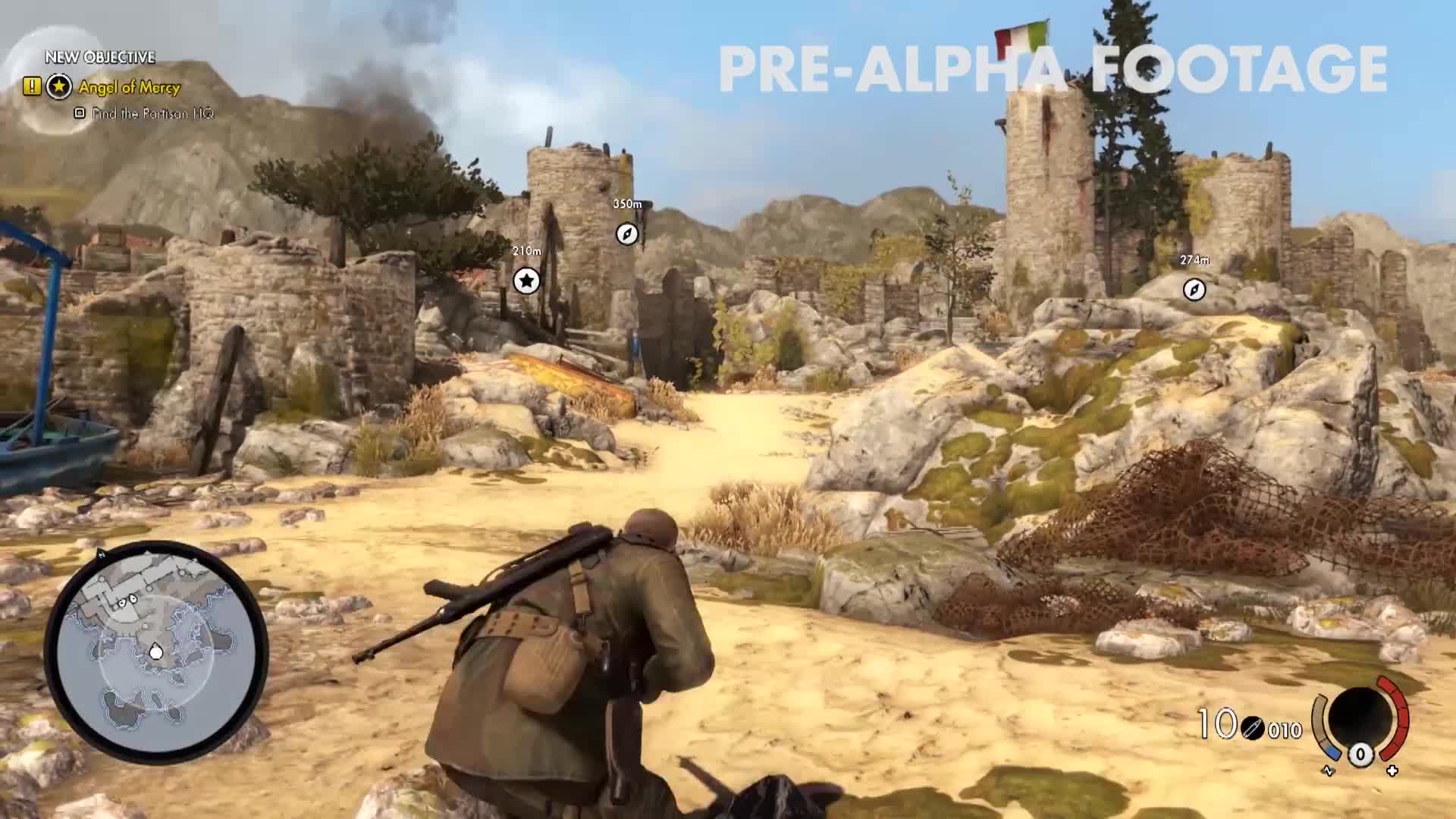 Sniper Elite 4 gameplay 