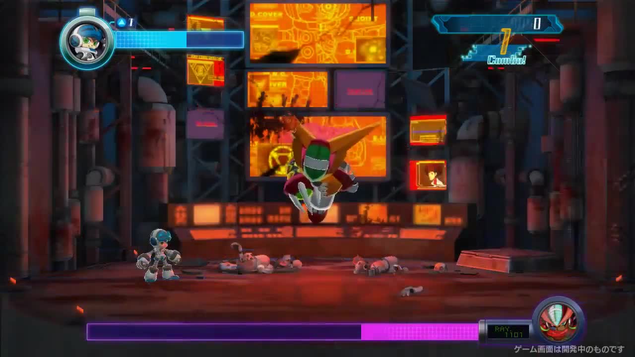 Mighty No. 9 - Ray DLC Gameplay Trailer
