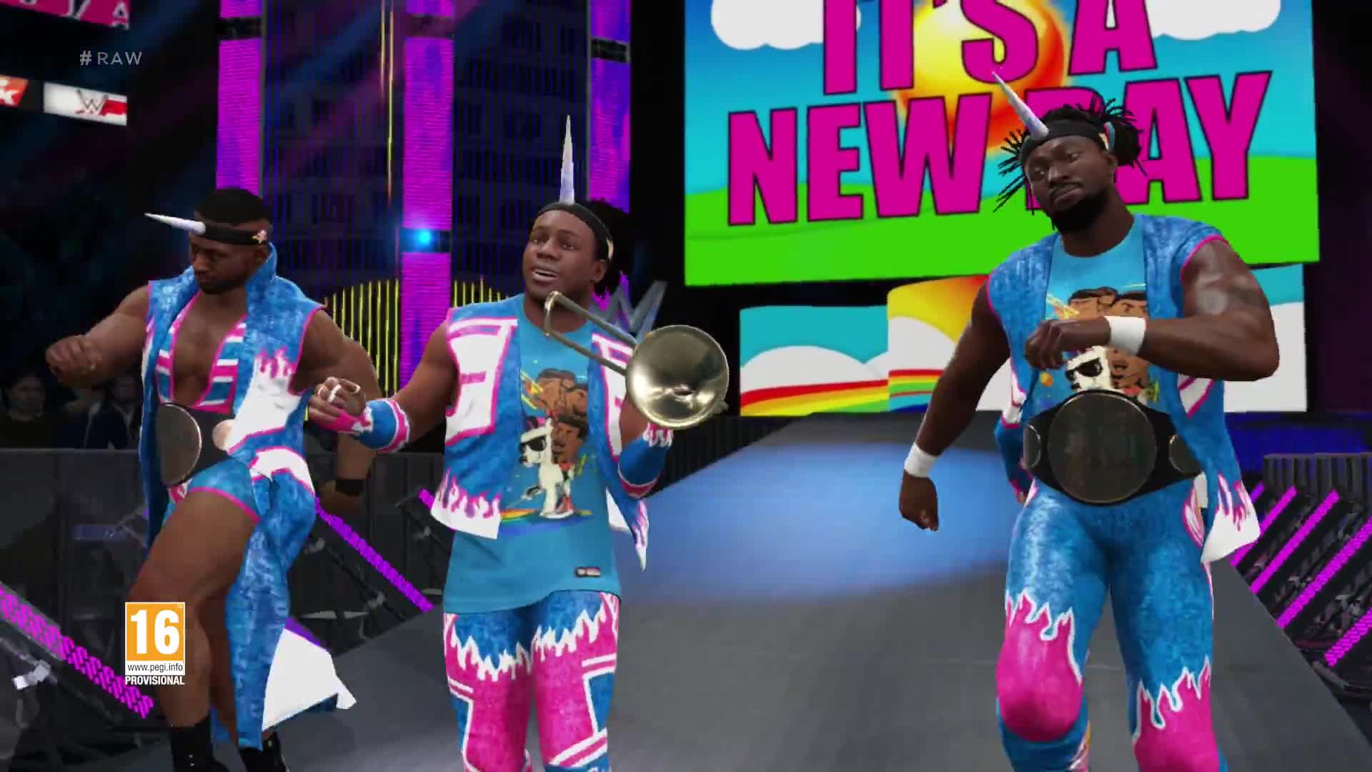 WWE 2K17 - The New Day Entrance 
