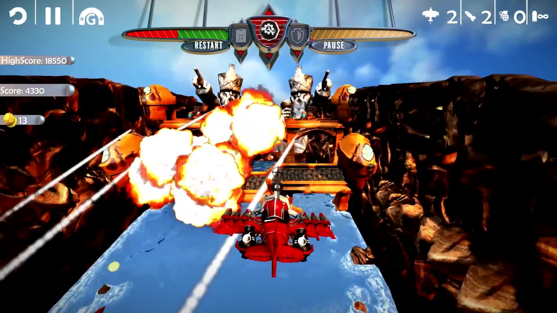 Red Barton and The Sky Pirates - Gameplay Trailer