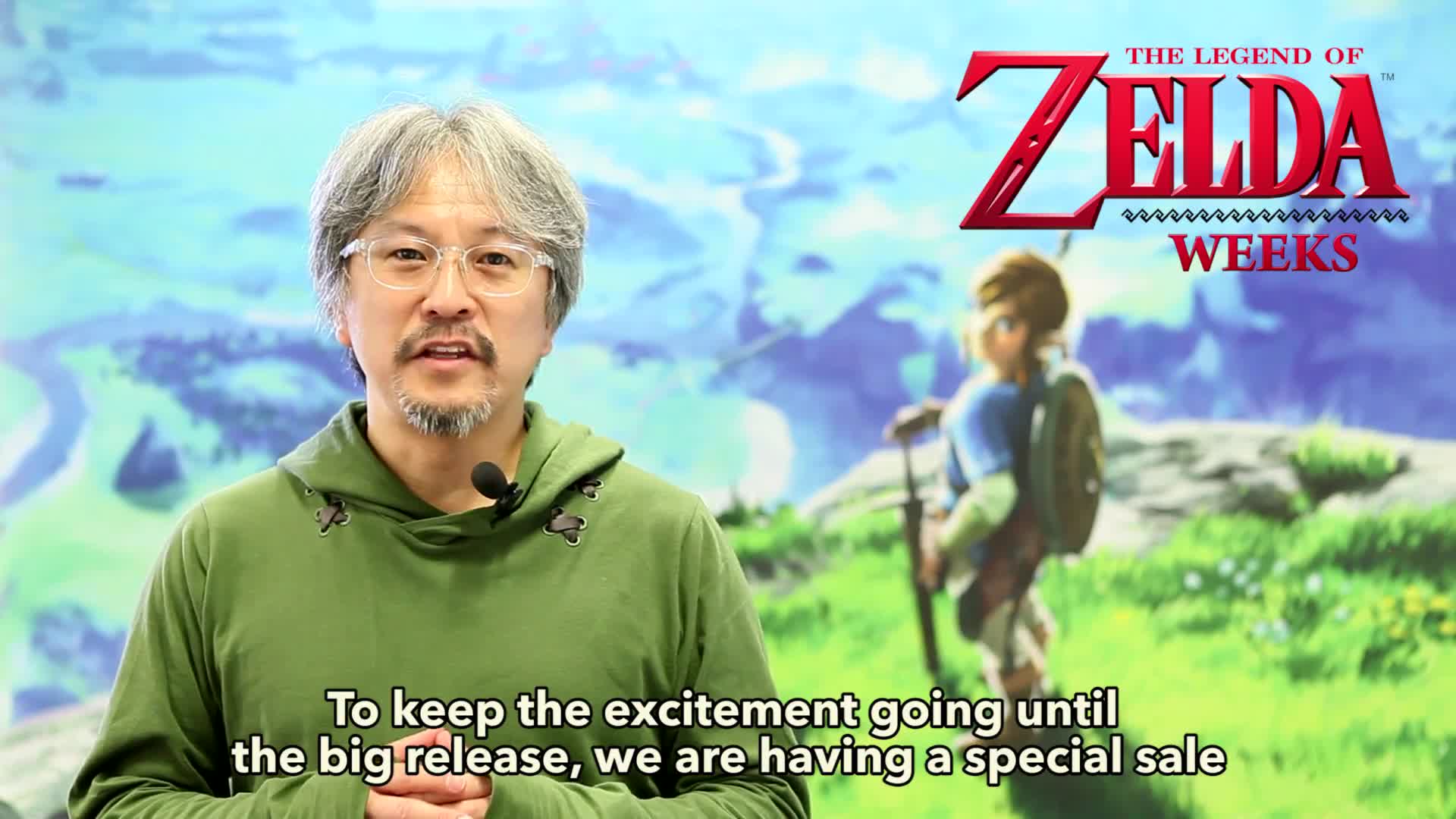 Eiji Aonuma - The Legend of Zelda Weeks 2017