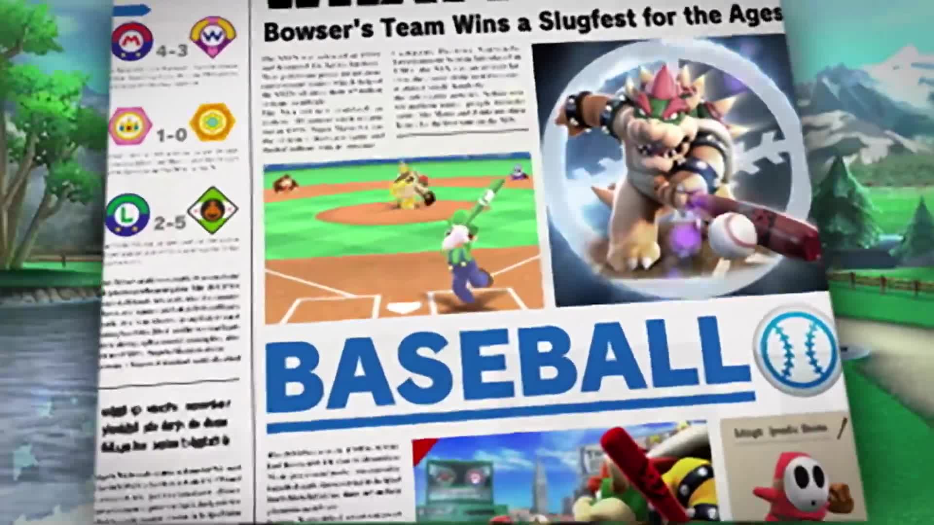 Mario Sports Superstars - Home run trailer