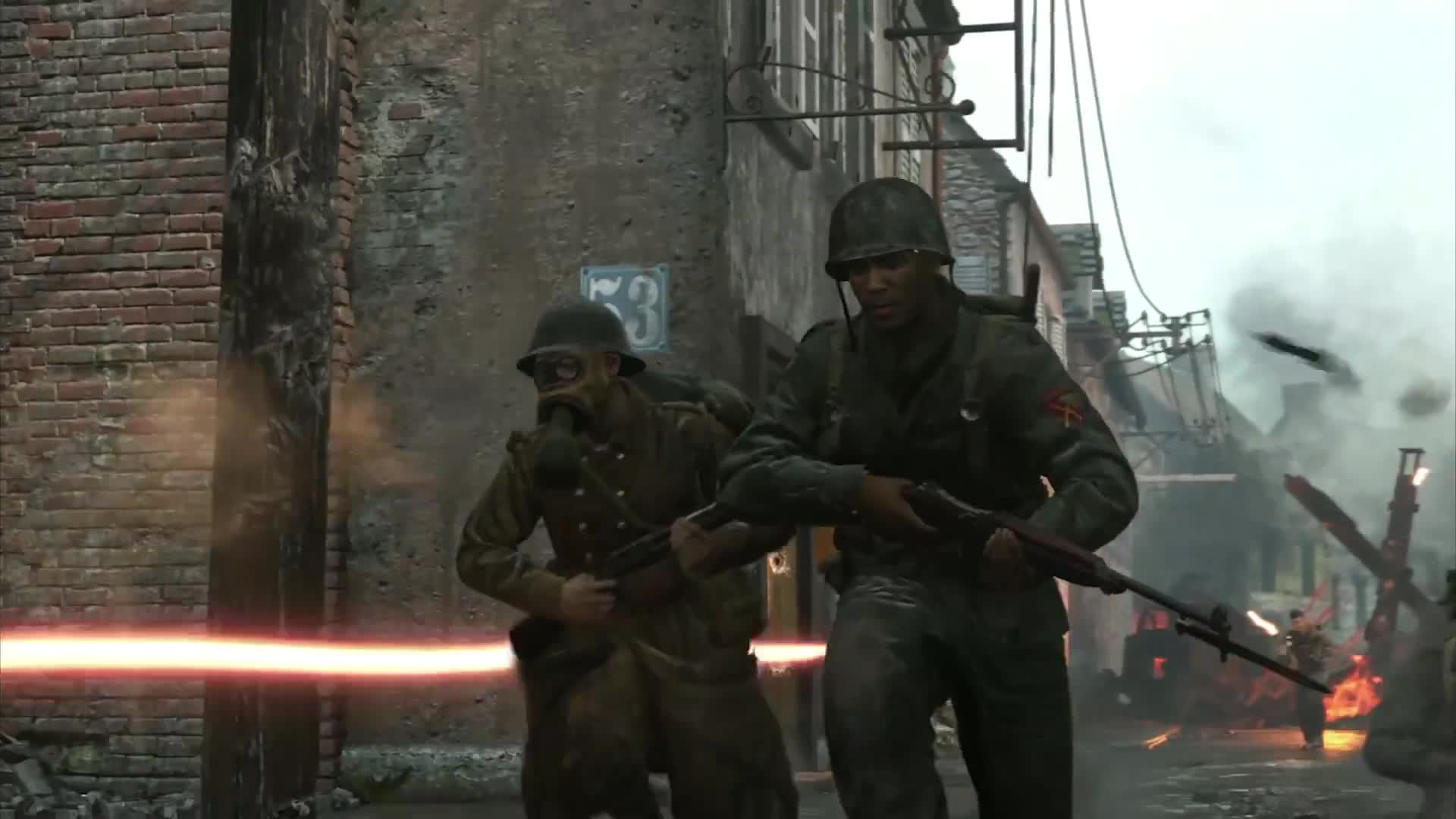 Call of Duty WWII - Carentan mapa