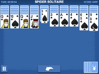 Spider Solitaire Blue