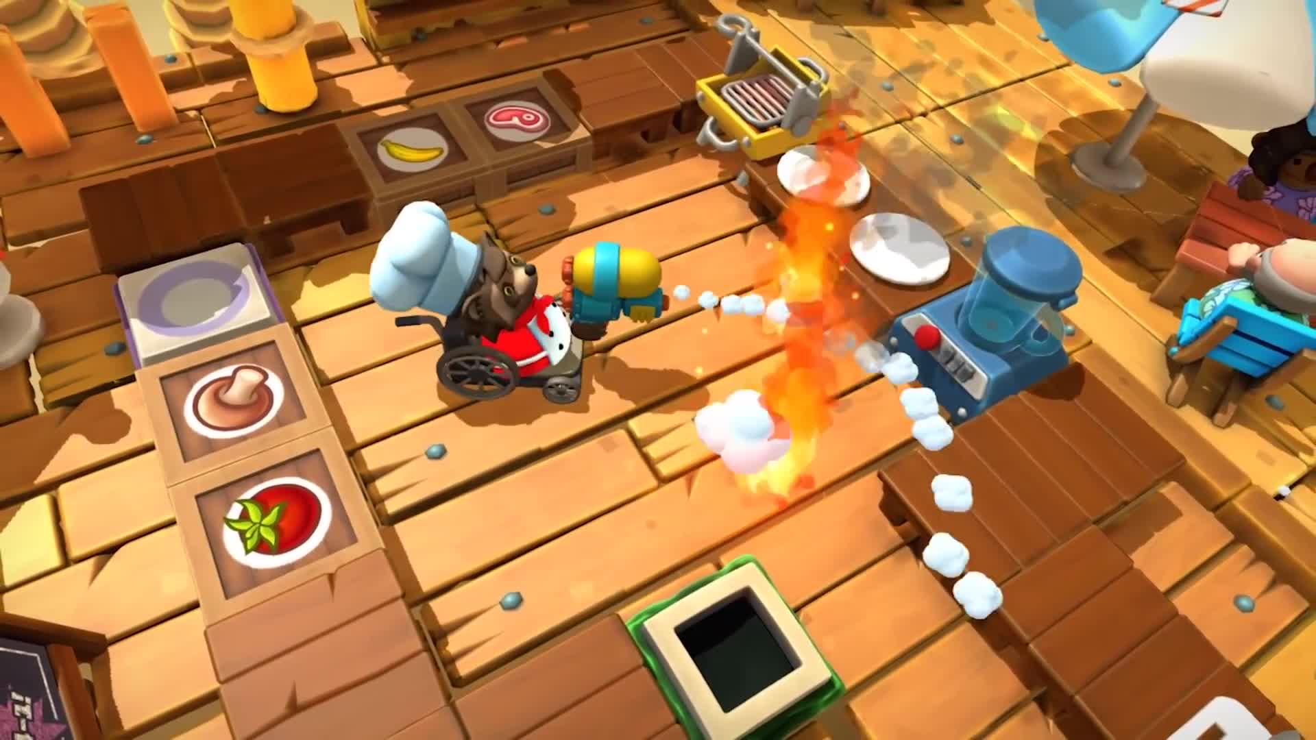 Overcooked! 2 - Surf 'n' Turf - Launch Trailer