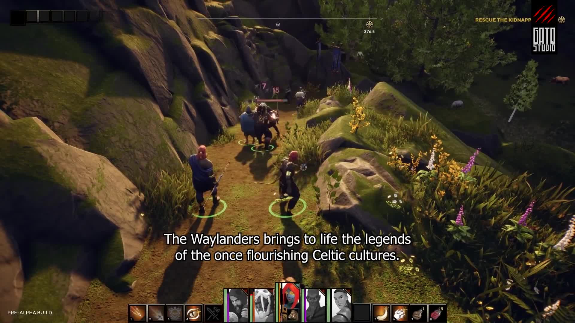 The Waylanders ukazuje sboje, spa Kickstarter kampa