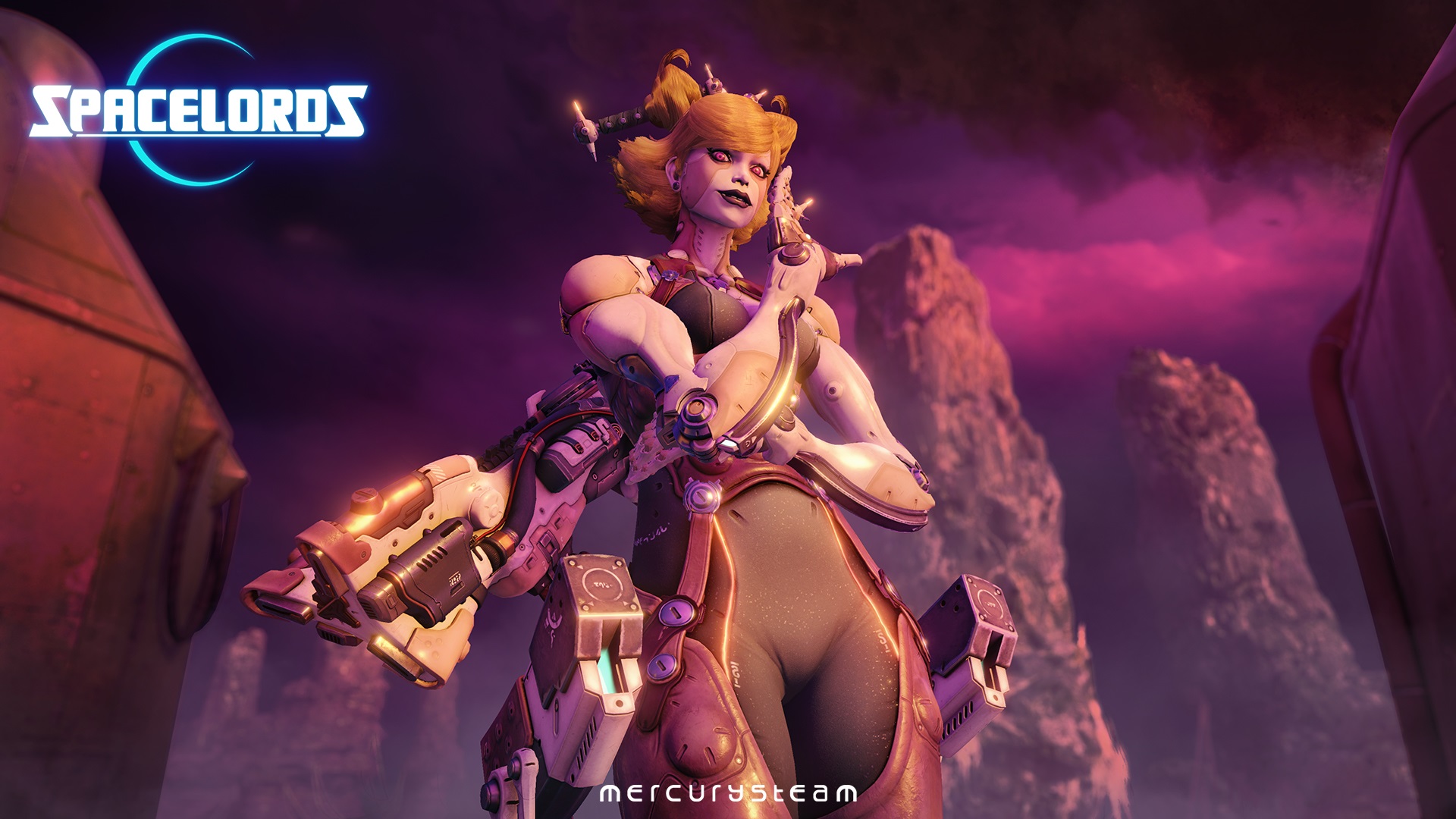 Spacelords je free 2 play relaunch multiplayerovky Raiders of the Broken Planet