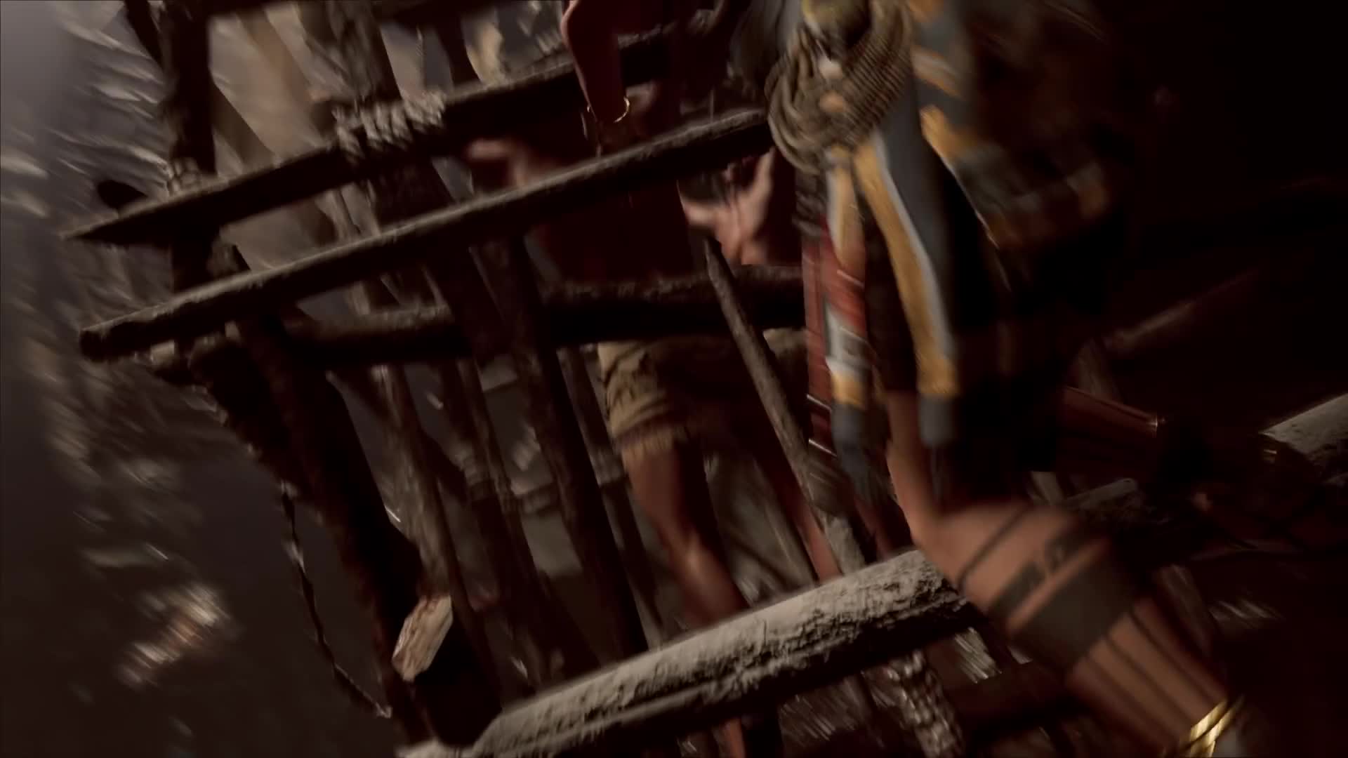 Shadow of the Tomb Raider - Akrobatick lezenie a pasce