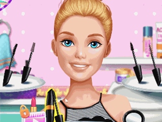 barbie beauty tutorials game