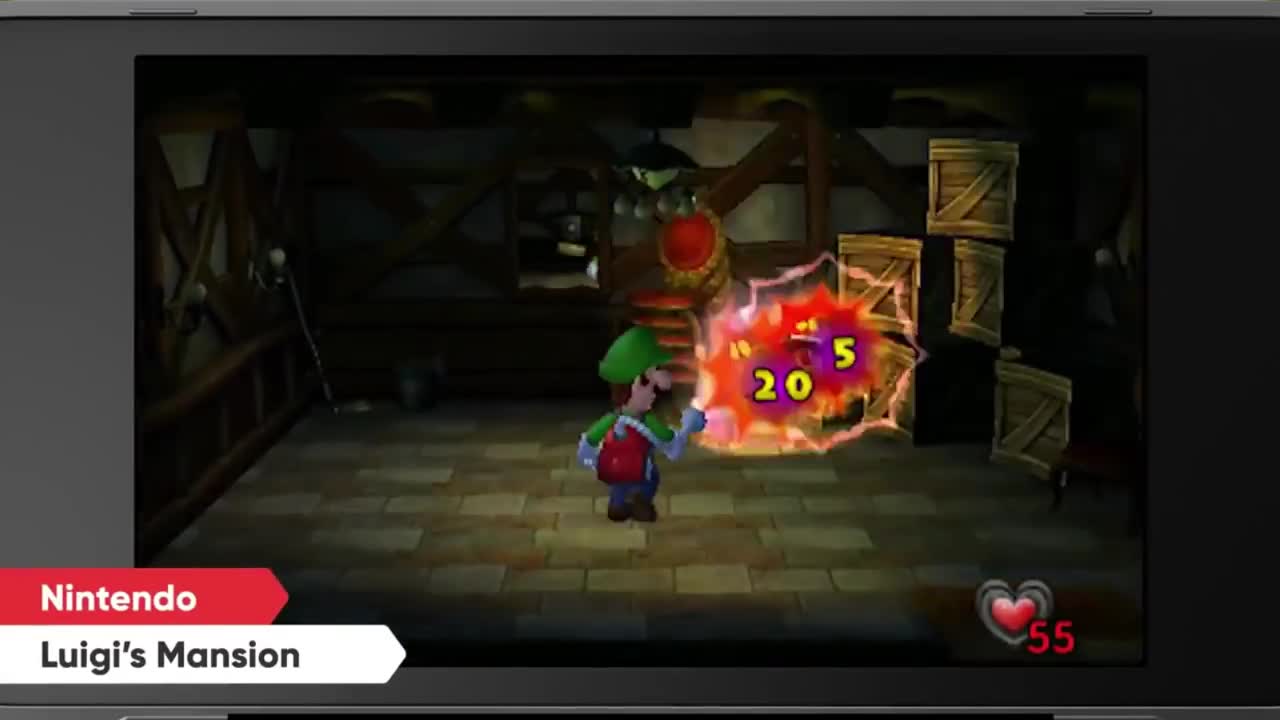 Luigi's Mansion 3DS - co-op trailer