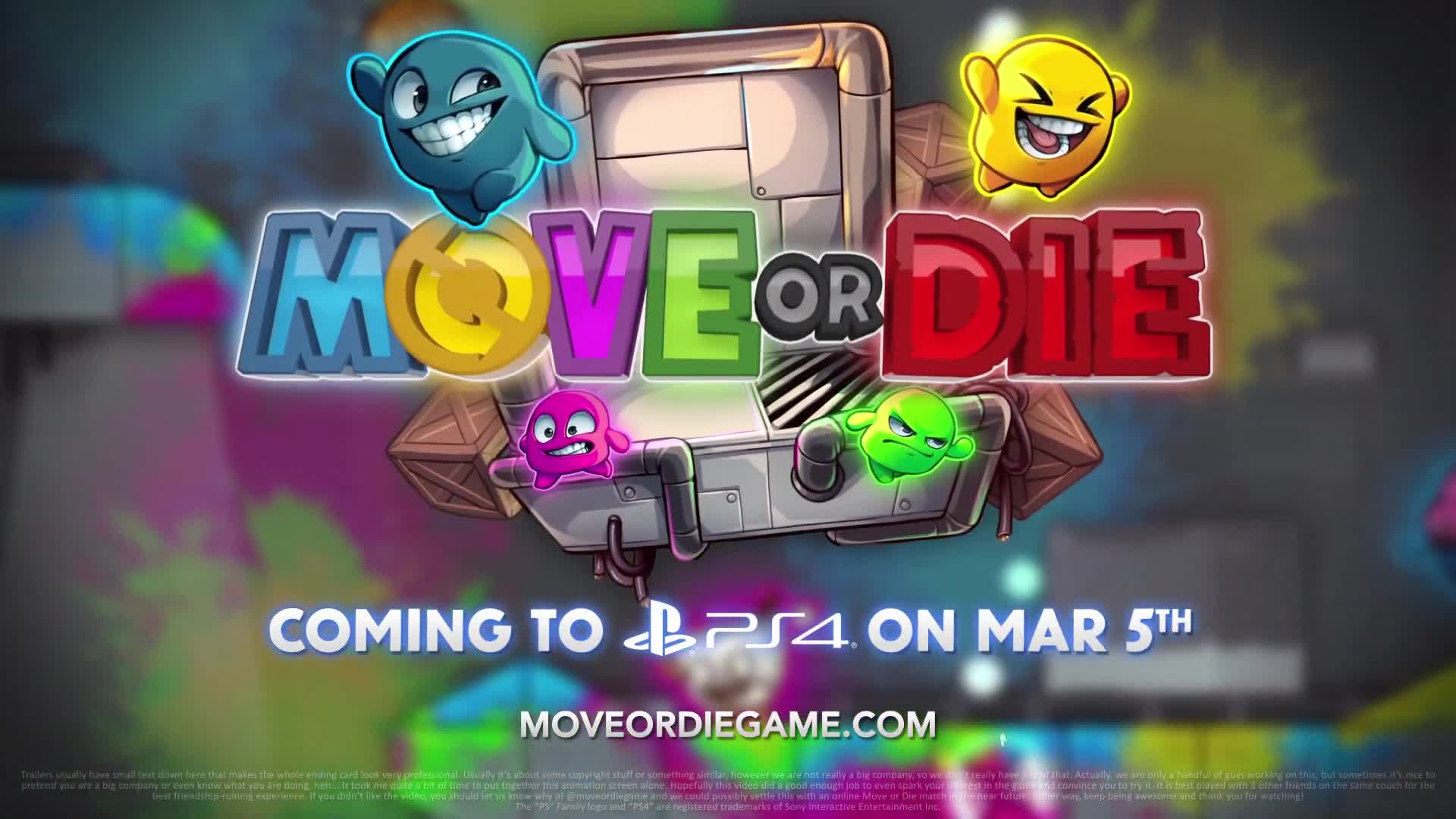 Move or Die nakoniec vyjde na PS4