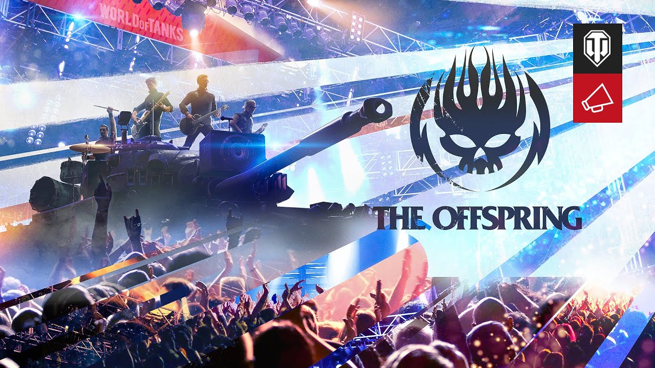 Vypočujte si koncert The Offspring vo svojej World of Tanks garáži