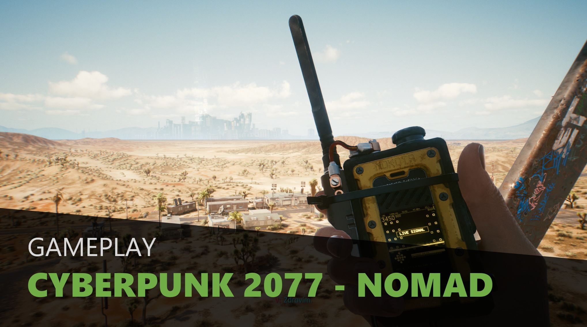 Cyberpunk 2077 - prvch 30 mint za Nomada (CZ)