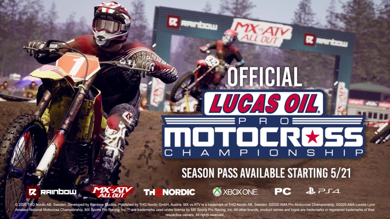 MX vs ATV All Out dostva 2020 AMA Pro Motocross Championship DLC