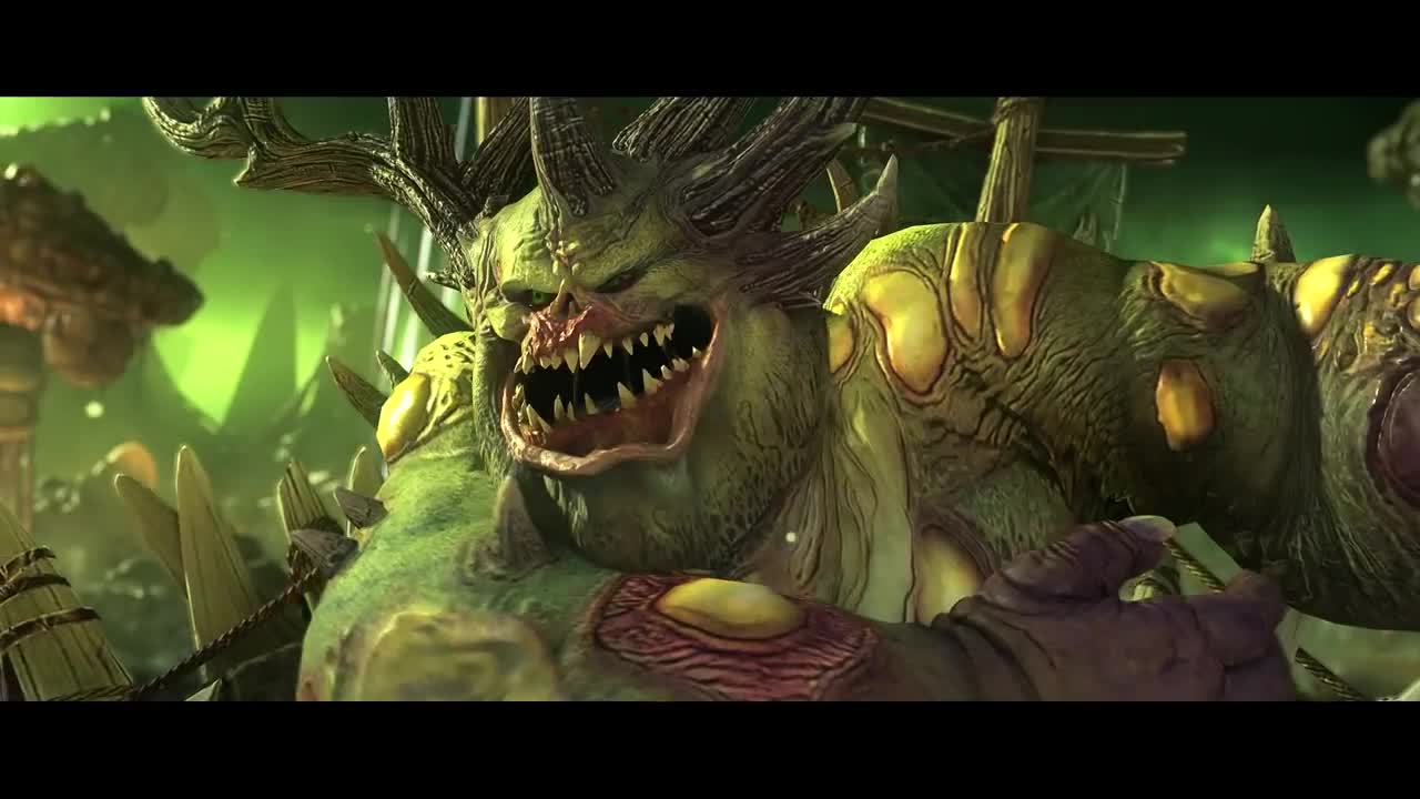 Total War: Warhammer III ukazuje zelen hordy Nurgle