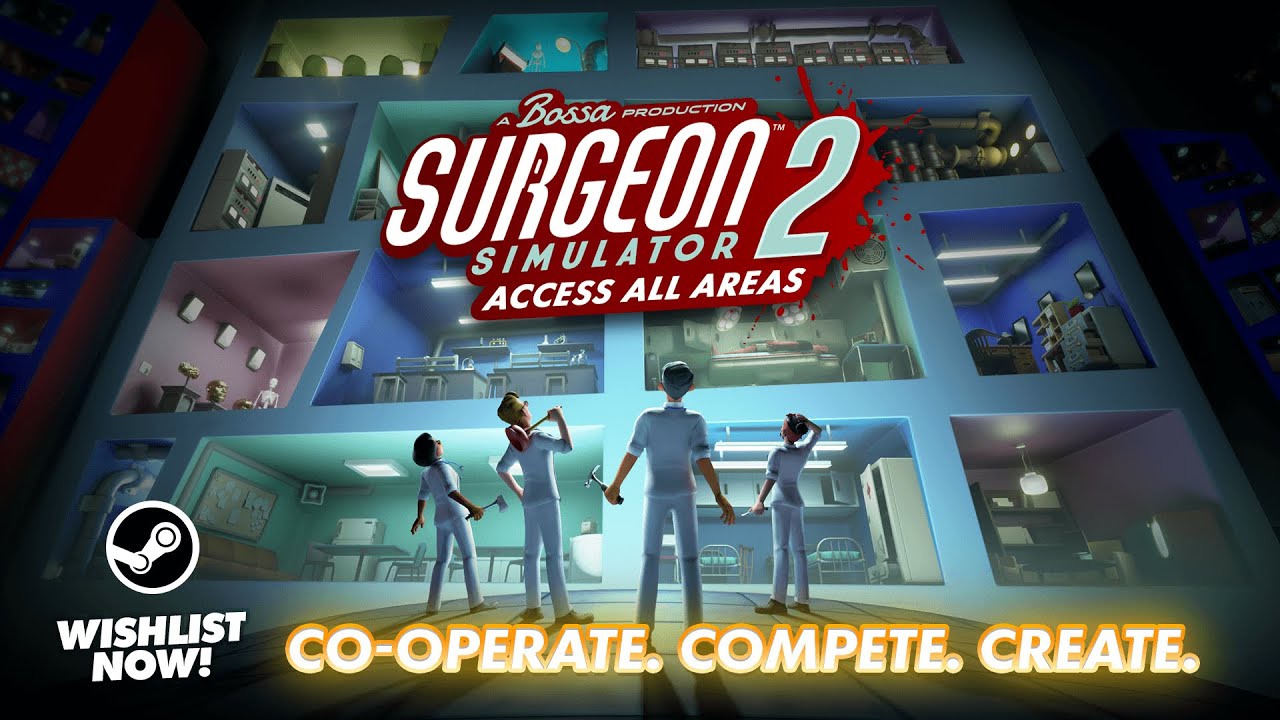 Surgeon Simulator 2 oskoro prde na Steam