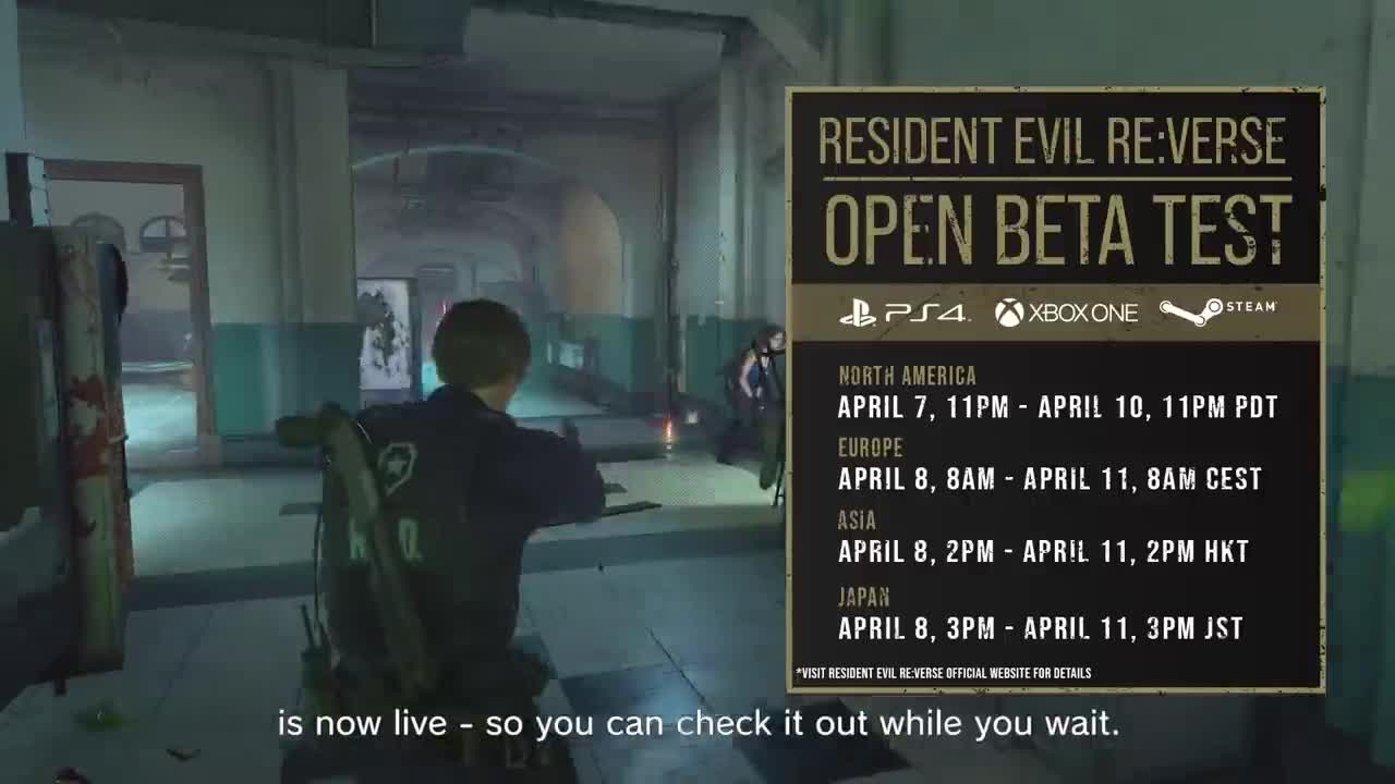 Capcom ohlasuje aliu Resident Evil prezentciu, spustil otvoren betu Re:Verse