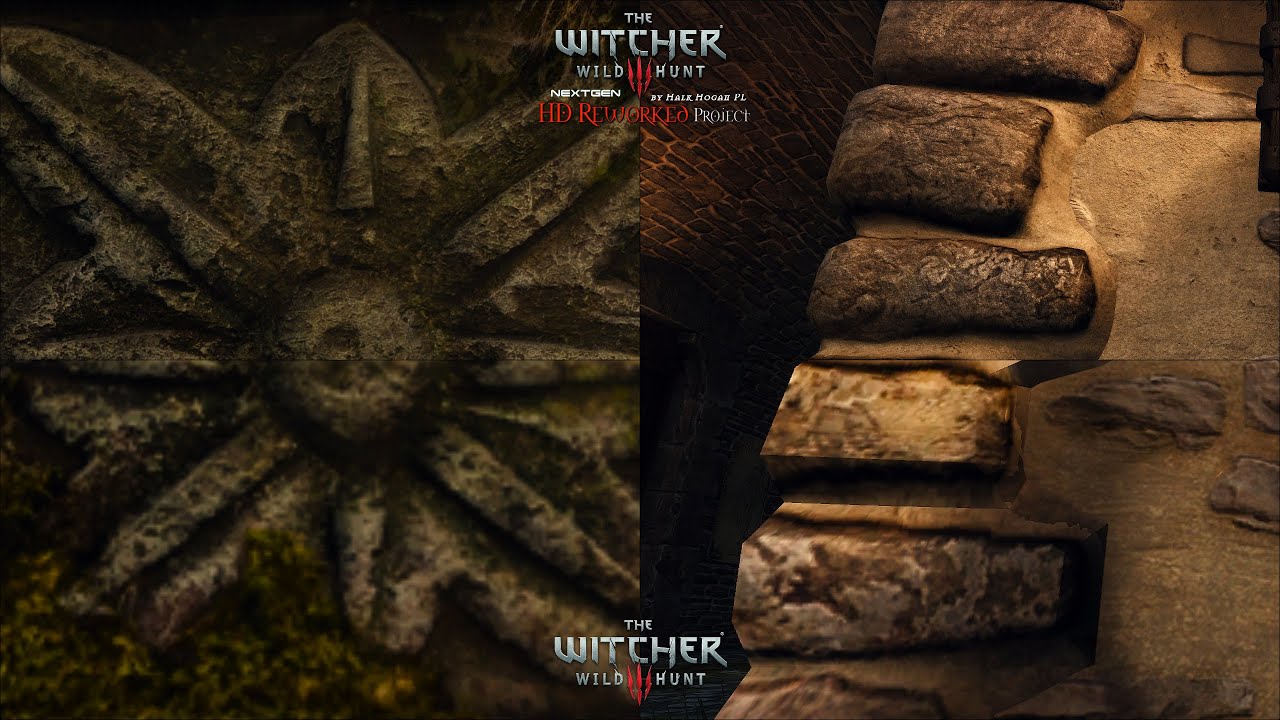 Witcher 3 HD Reworked project ukazuje Nextgen verziu