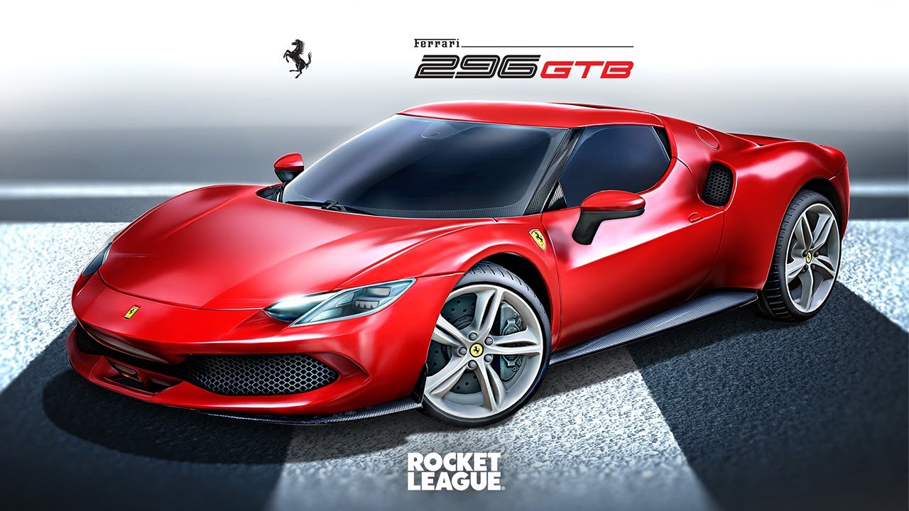 Rocket League dostva - Ferrari 296 GTB