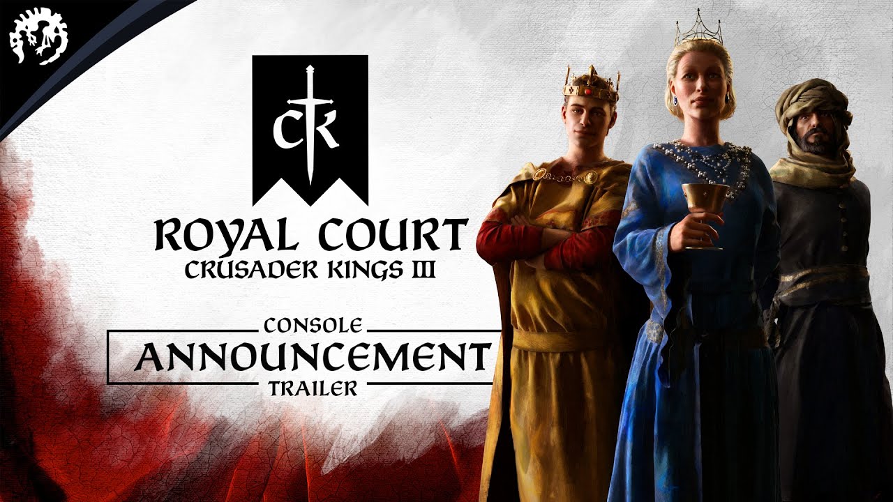 Crusader Kings III: Royal Court m namieren na konzoly