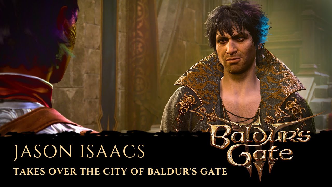 Jason Isaacs bude alm zporkom v Baldurs Gate 3