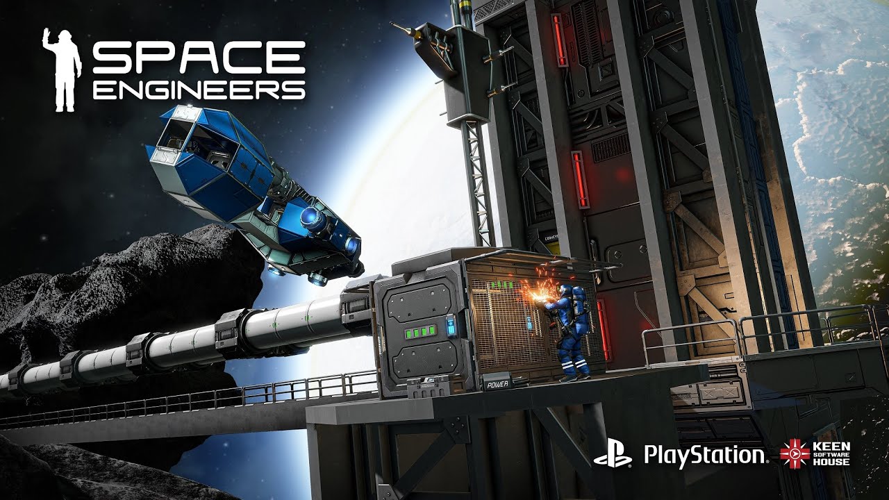 Space Engineers u lieta na PlayStation konzolch