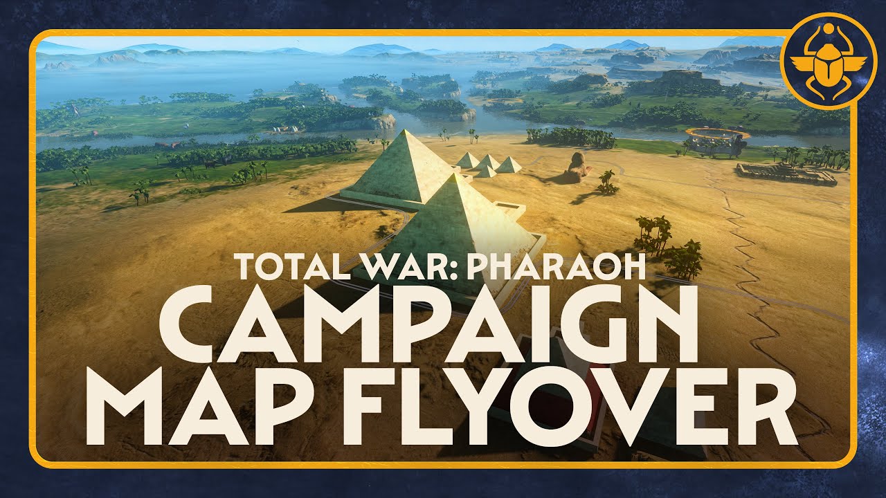 Total War: Pharaoh prelieta nad krajinou, vstpite do nej o mesiac