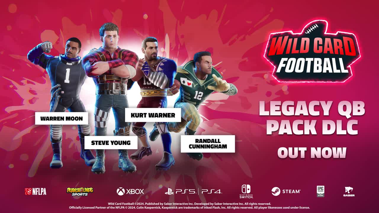 Wild Card Football dostal DLC Legacy QB Pack