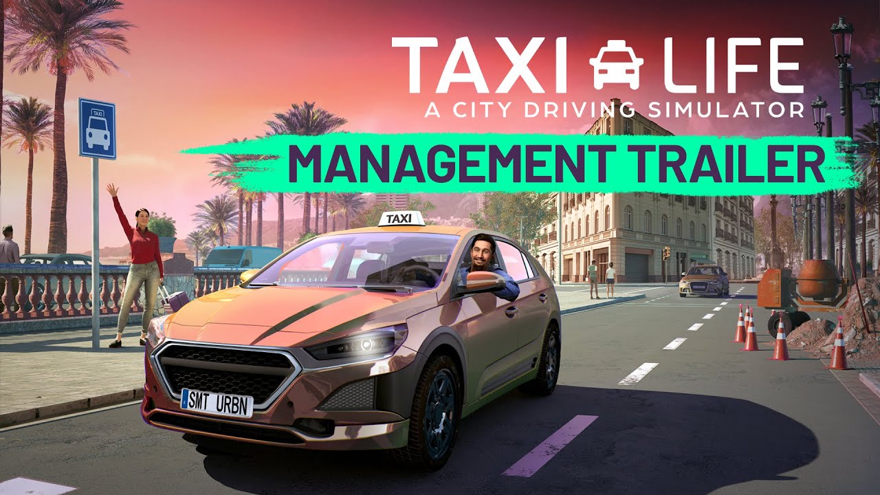 Taxi Life: A City Driving Simulator pribliuje svoj manament v Barcelone