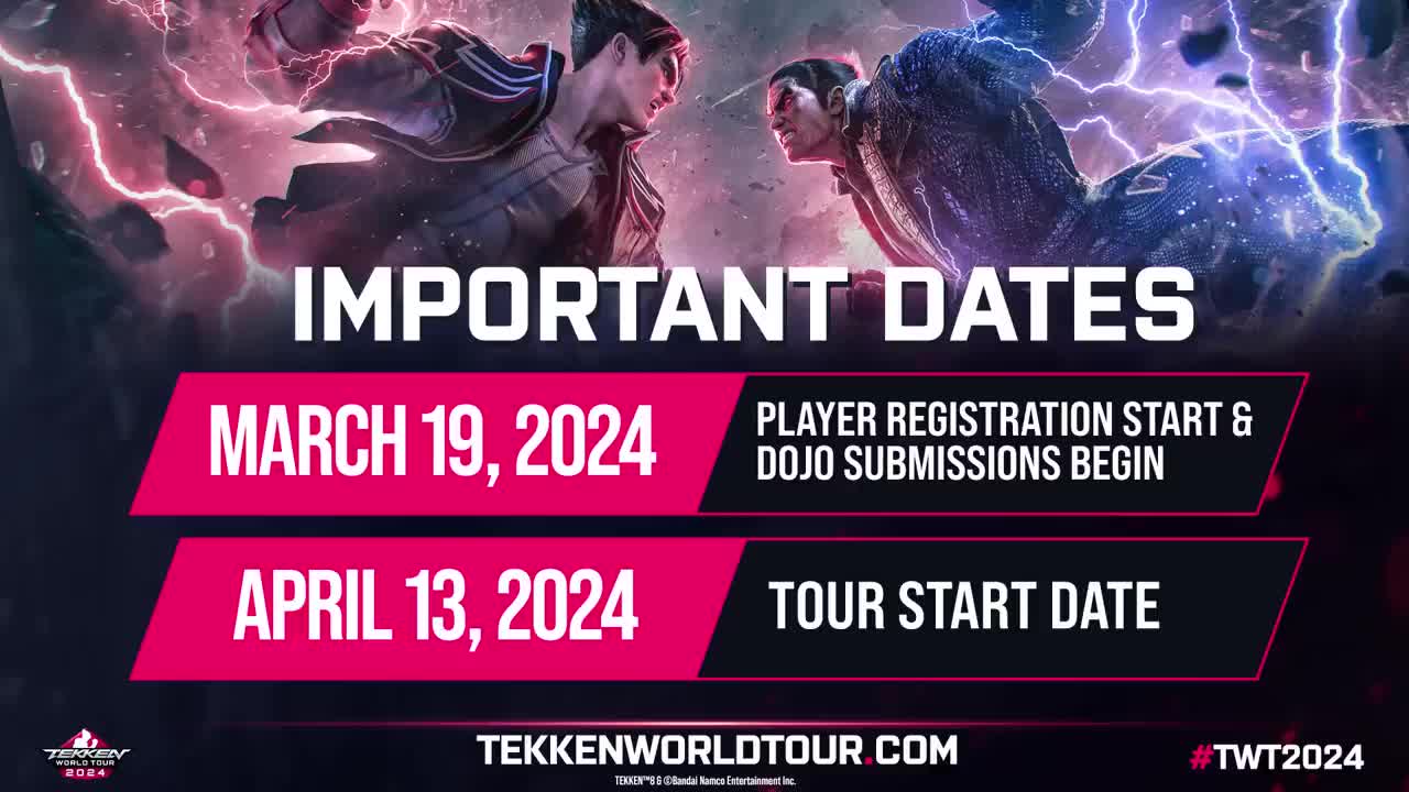 Tekken World Tour 2024 spustil registrcie, oakva najlepch z celho sveta