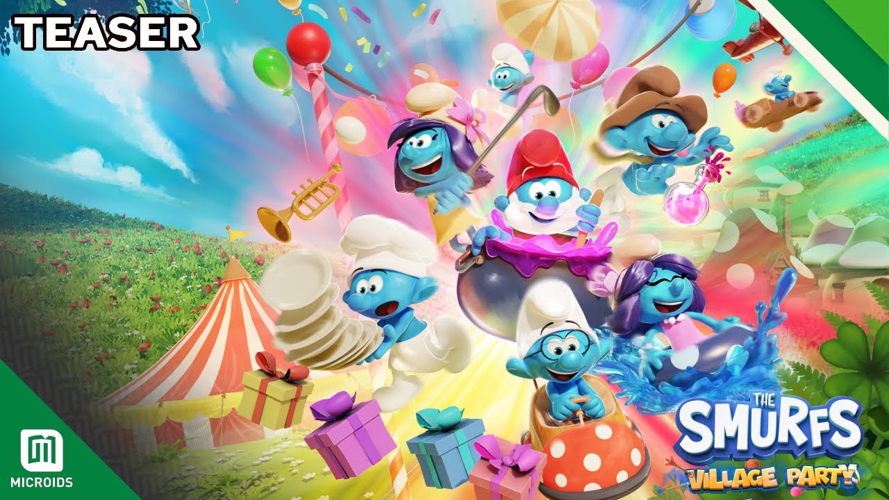 The Smurfs: Village Party sa predstavuje krtky teaserom