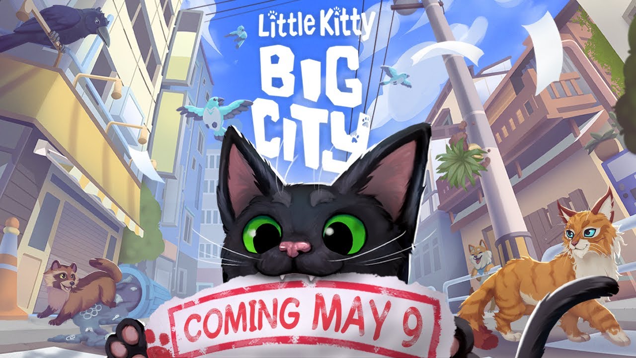 V Little Kitty, Big City budete pobehova v uliciach ako zvedav maka